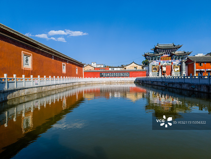 云南省玉溪市通海县文庙图片素材