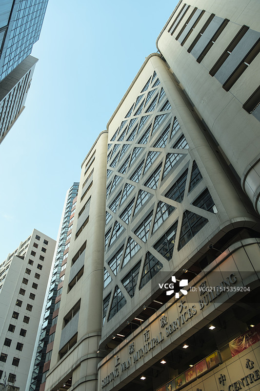 香港上环市政大厦图片素材