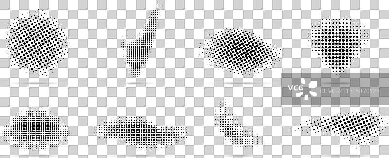 半色调曲线渐变图案素材图片素材