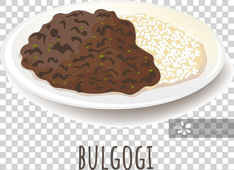 韩式烤牛肉图片素材