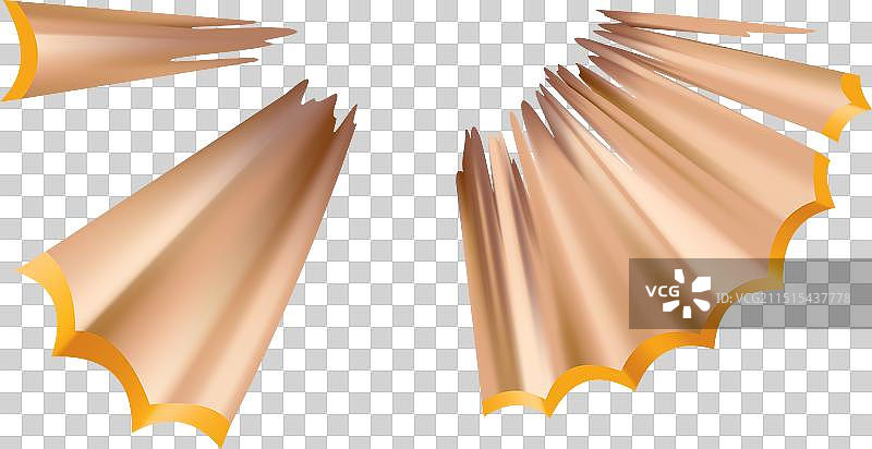 逼真的彩色木屑模型图片素材