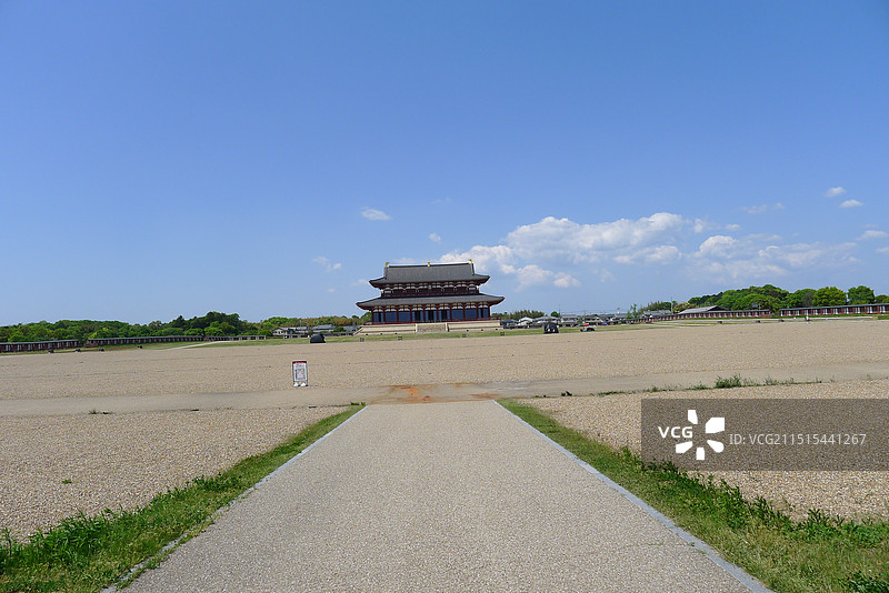 日本奈良平城京图片素材