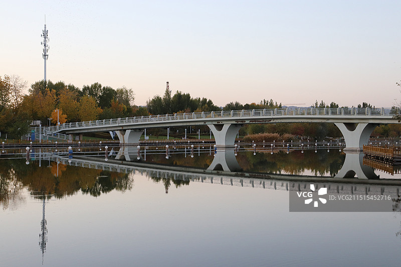 克拉玛依河景区图片素材