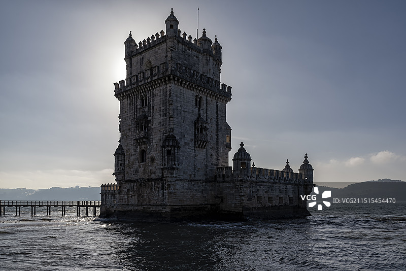 贝伦塔，欧洲发现时代的象征图片素材