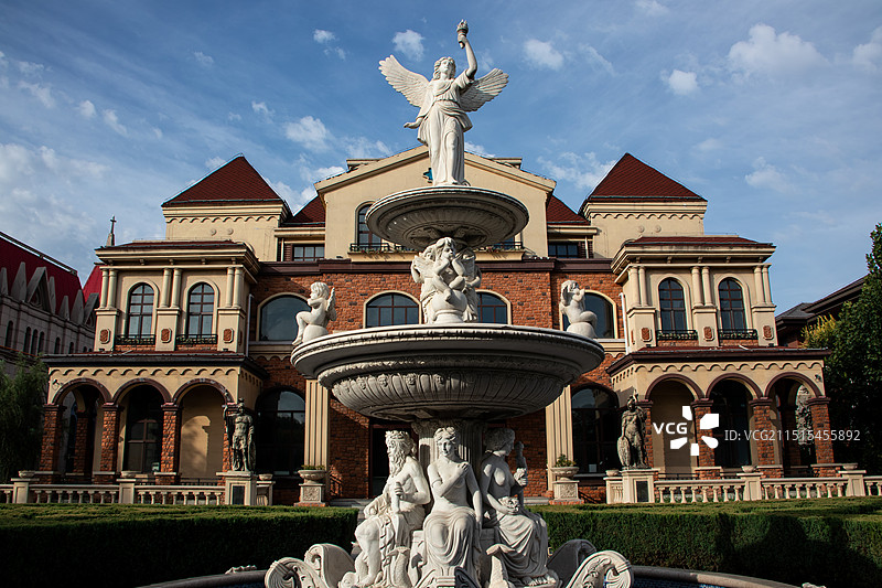 唐山市南湖景区图片素材