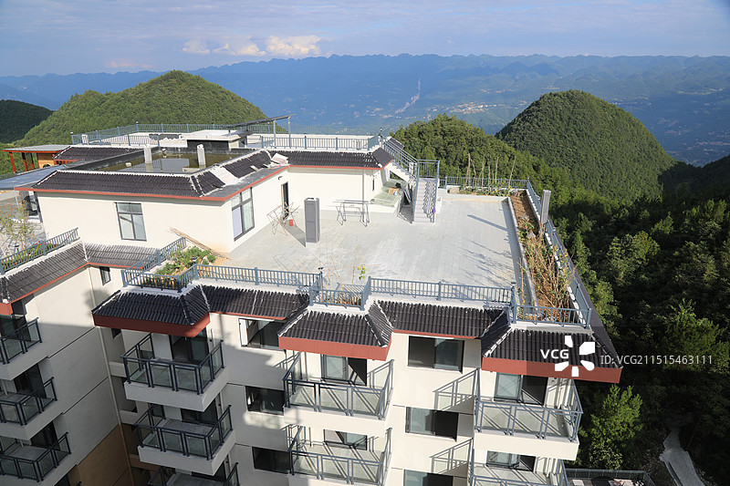 重庆市云阳县的4A级景区清水岐山草原岐山草场图片素材