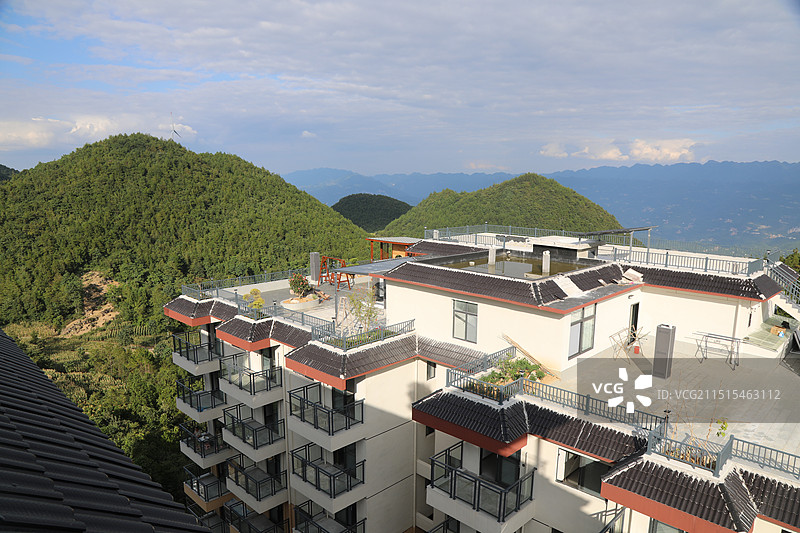 重庆市云阳县的4A级景区清水岐山草原岐山草场图片素材