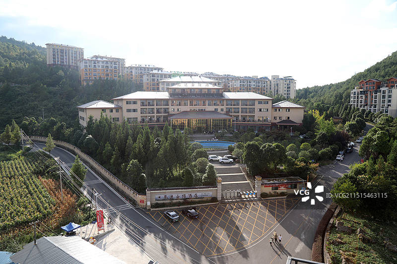 重庆市云阳县的4A级景区清水岐山草原岐山草场图片素材