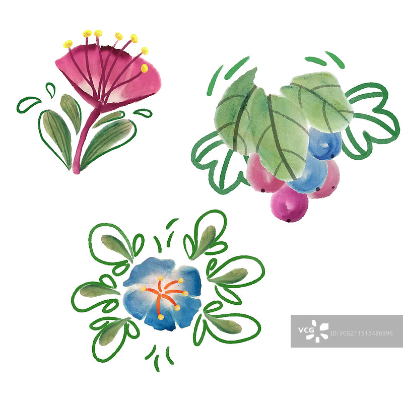 创意插画  商业插画  剪贴画  手绘图片素材