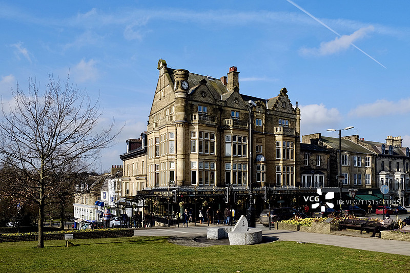 英国Harrogate街道与建筑图片素材