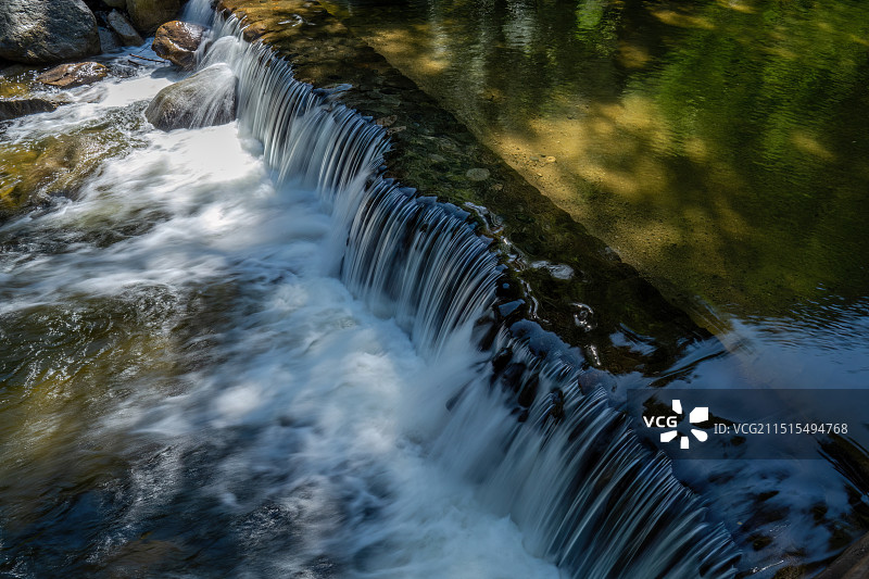 河南省洛阳市栾川县叫河镇天河大峡谷景区风光图片素材