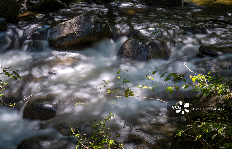 河南省洛阳市栾川县叫河镇天河大峡谷景区风光图片素材