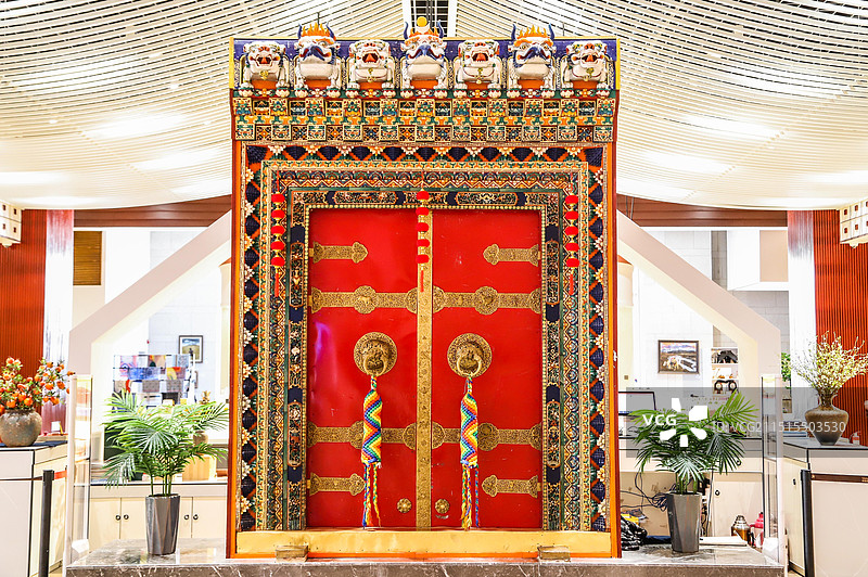 西藏博物馆，百万农奴解放纪念馆图片素材