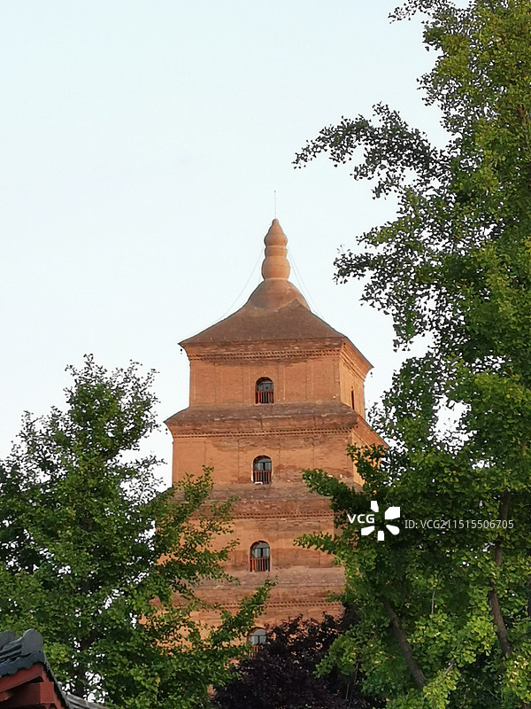 陕西西安大雁塔图片素材