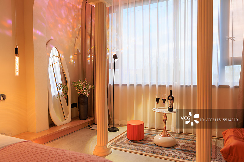 高档宾馆商务酒店民宿客房图片素材