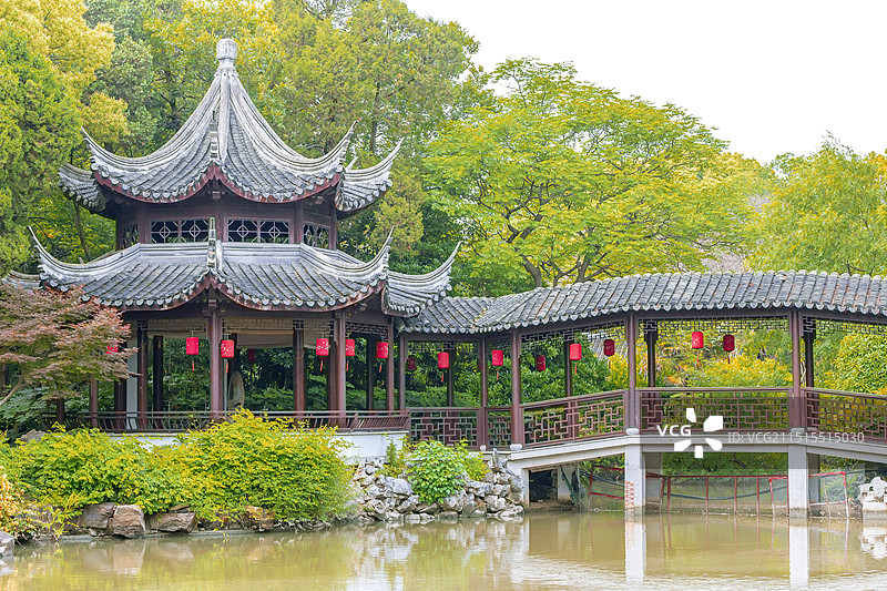 南通啬园风景区图片素材