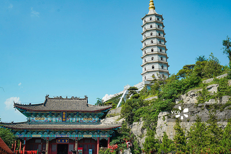 菏泽巨野县金山景区图片素材