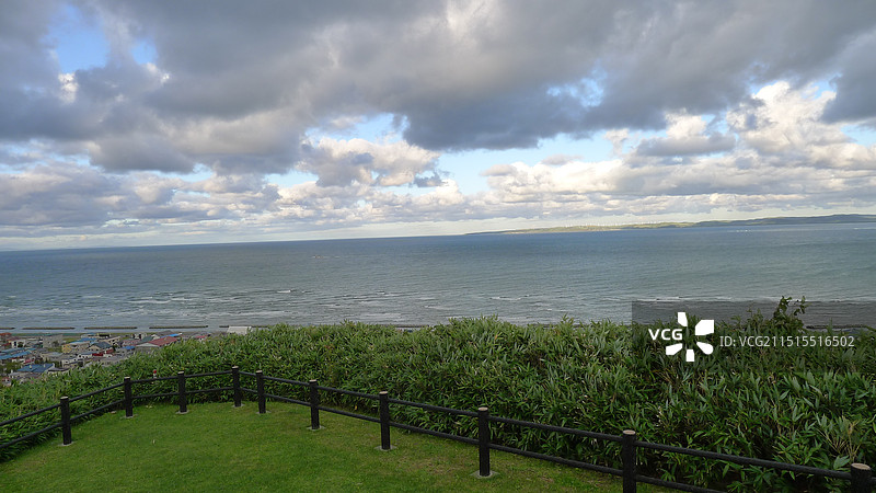 北海道最北端稚内图片素材
