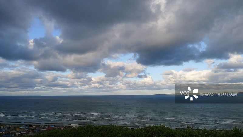 北海道最北端稚内图片素材