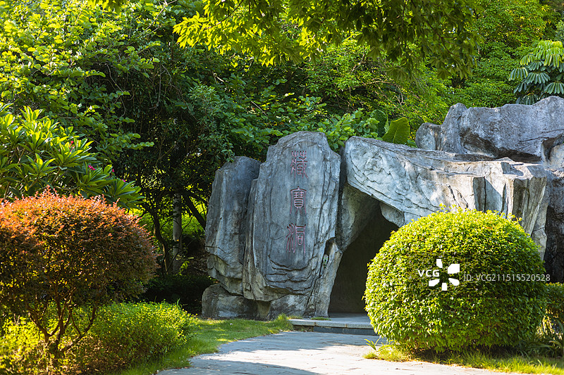 梧州市玫瑰湖公园图片素材