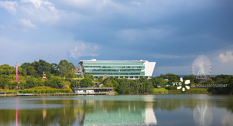 梧州市玫瑰湖公园图片素材