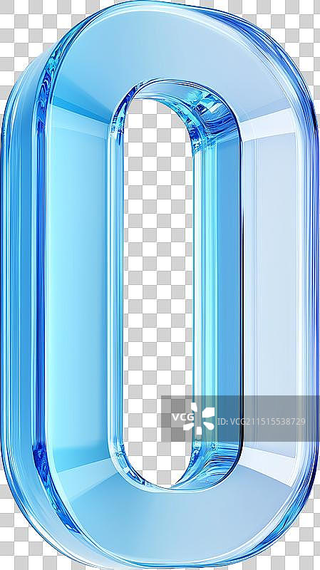 立体毛玻璃周年庆典数字科技感图片素材