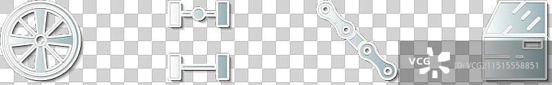 合金轮底盘汽车链条车门摆件图片素材