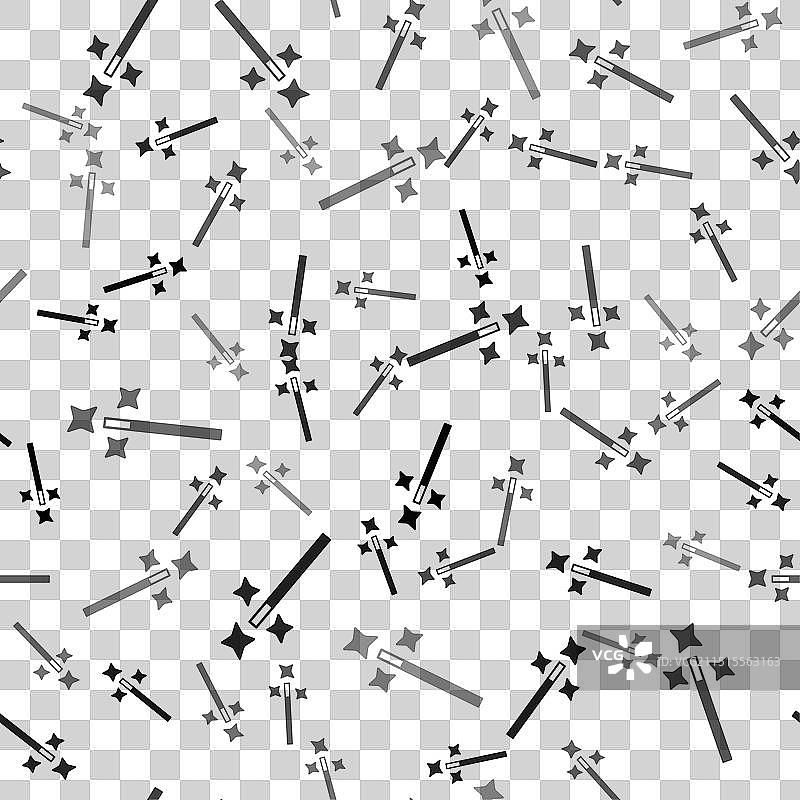 黑色照片修饰图标无缝隔离图片素材