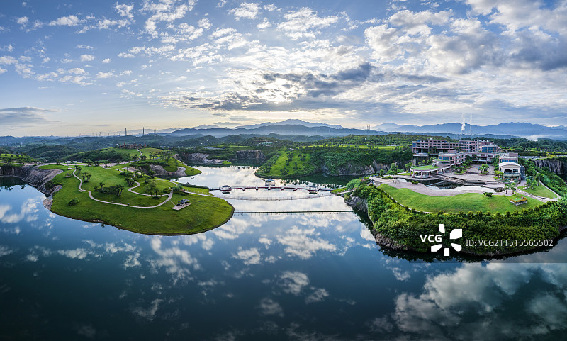 湖南省郴州市高椅岭风景如画图片素材
