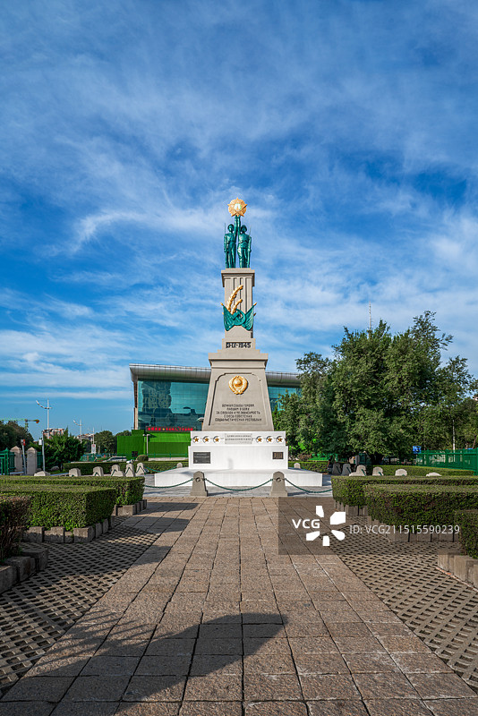 苏军烈士纪念碑图片素材