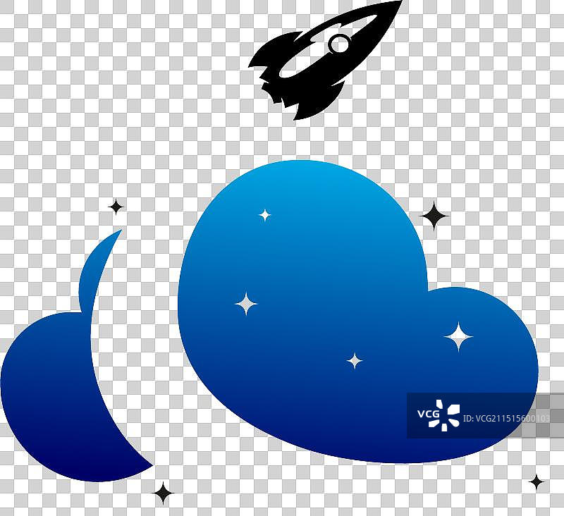 酷炫的火箭标志设计火箭符号图标图片素材