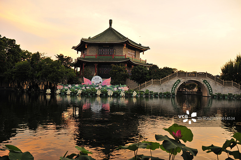 宝墨园风景图片素材