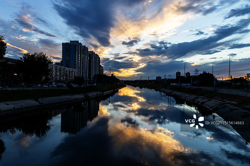 美丽通惠河图片素材