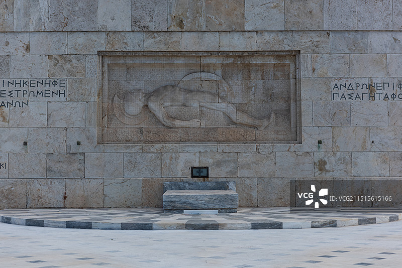 希腊雅典无名战士纪念碑图片素材