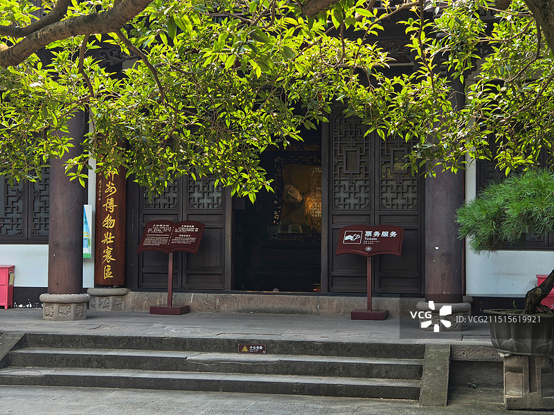 成都宝光桂湖文化旅游区图片素材