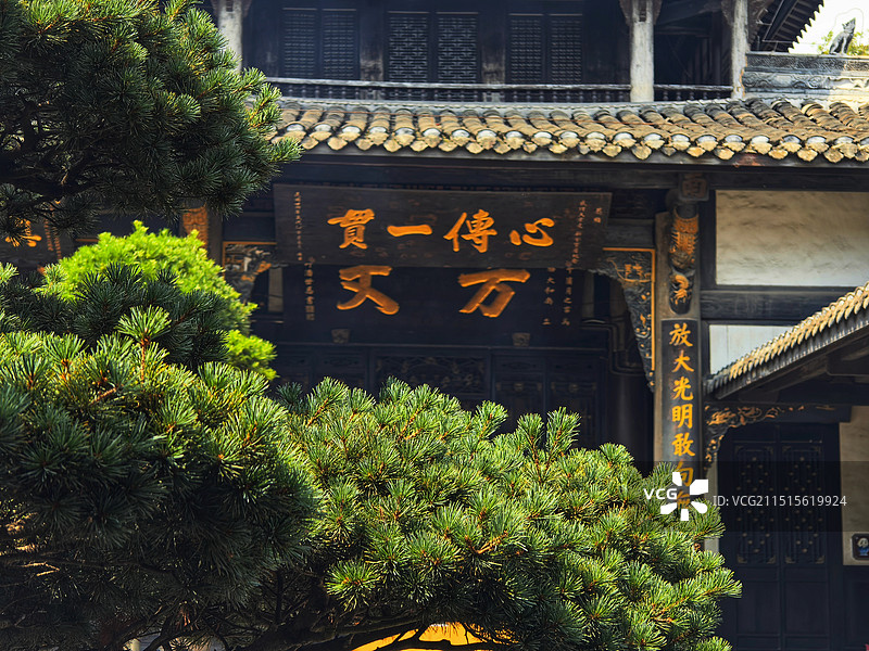 成都宝光桂湖文化旅游区图片素材