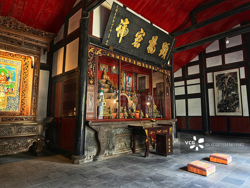 成都宝光桂湖文化旅游区图片素材