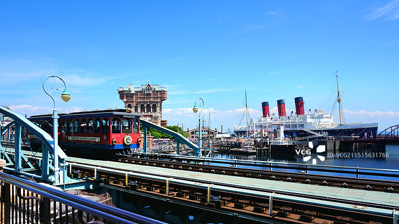 日本东京（千叶县），东京迪士尼海洋乐园图片素材