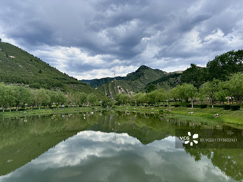 山西芦芽山图片素材