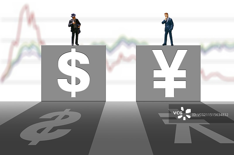 人民币 美元 货币 金融 外汇 汇率 利率  金融 融资 信贷图片素材