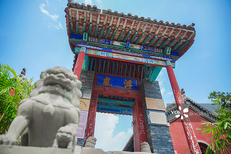 吕梁交城县卦山景区图片素材