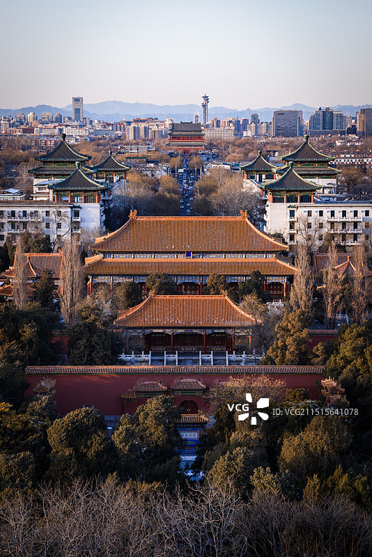 北京中轴线图片素材