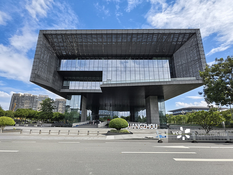 广州市城市规划展览中心大楼图片素材