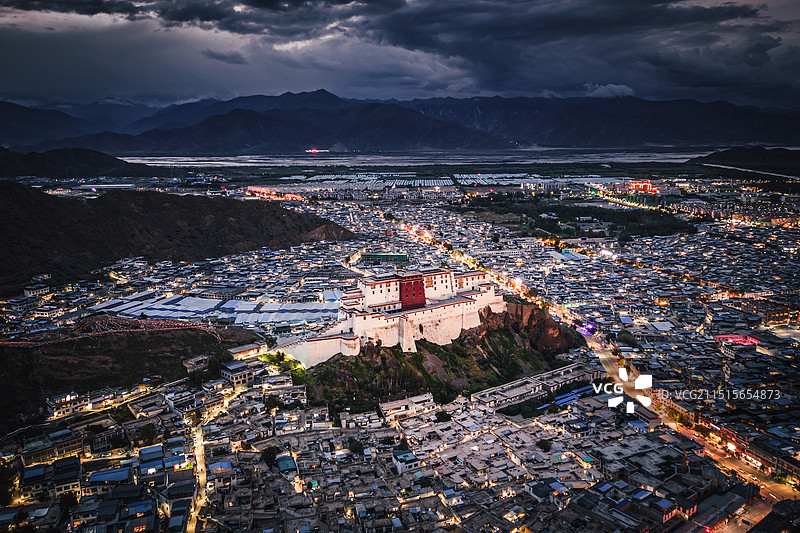 西藏日喀则扎什伦布寺图片素材