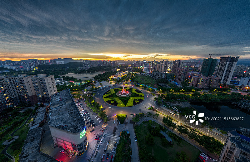 梧州市玫瑰湖公园图片素材