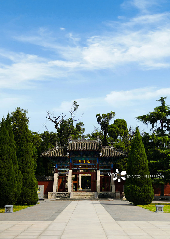 济宁孟庙孟府旅游区图片素材