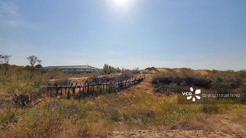 银川黄沙古渡原生态旅游区图片素材