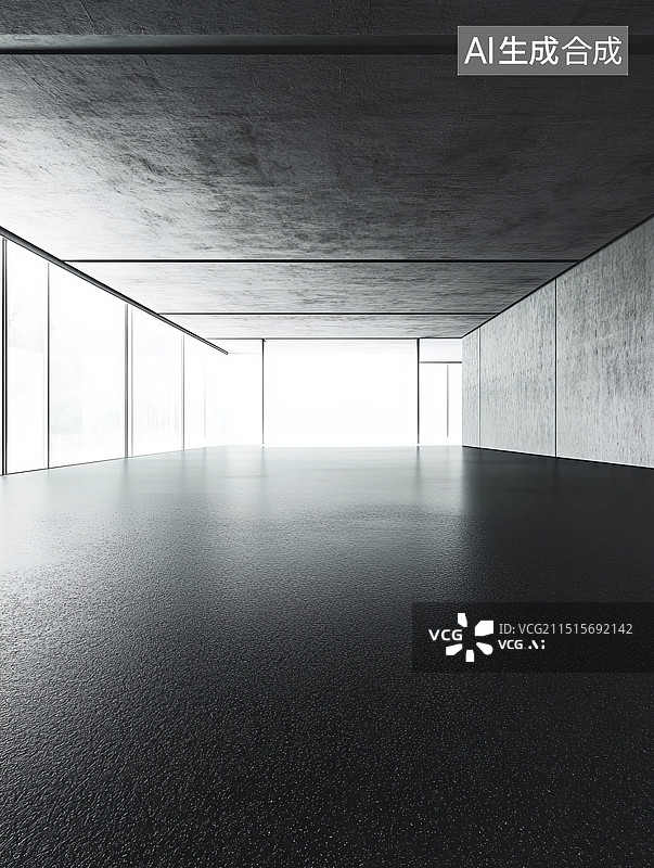 【AI数字艺术】沥青道路三维空间汽车广告背景图图片素材