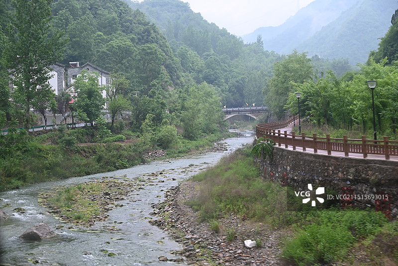 商洛市金丝峡景区图片素材