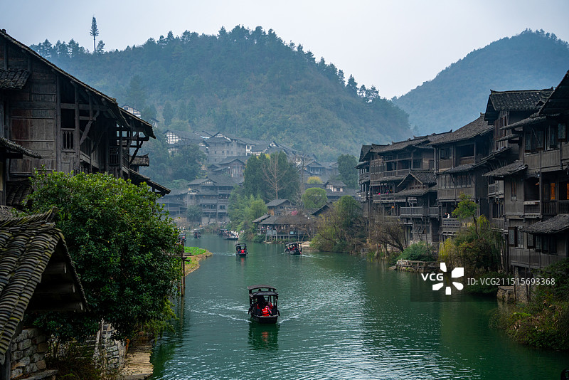 贵州遵义乌江寨图片素材